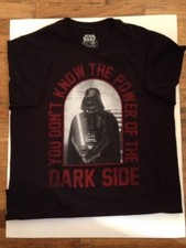 Star Wars Darth Vader You Don't Know The Power Of The Dark Side T Shirt LARGE