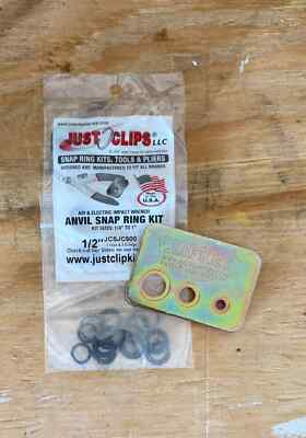 #ad Just Clips 10 sets of 1 2quot; Snap Rings with CLIPKEY FREE SHIPPING $19.99