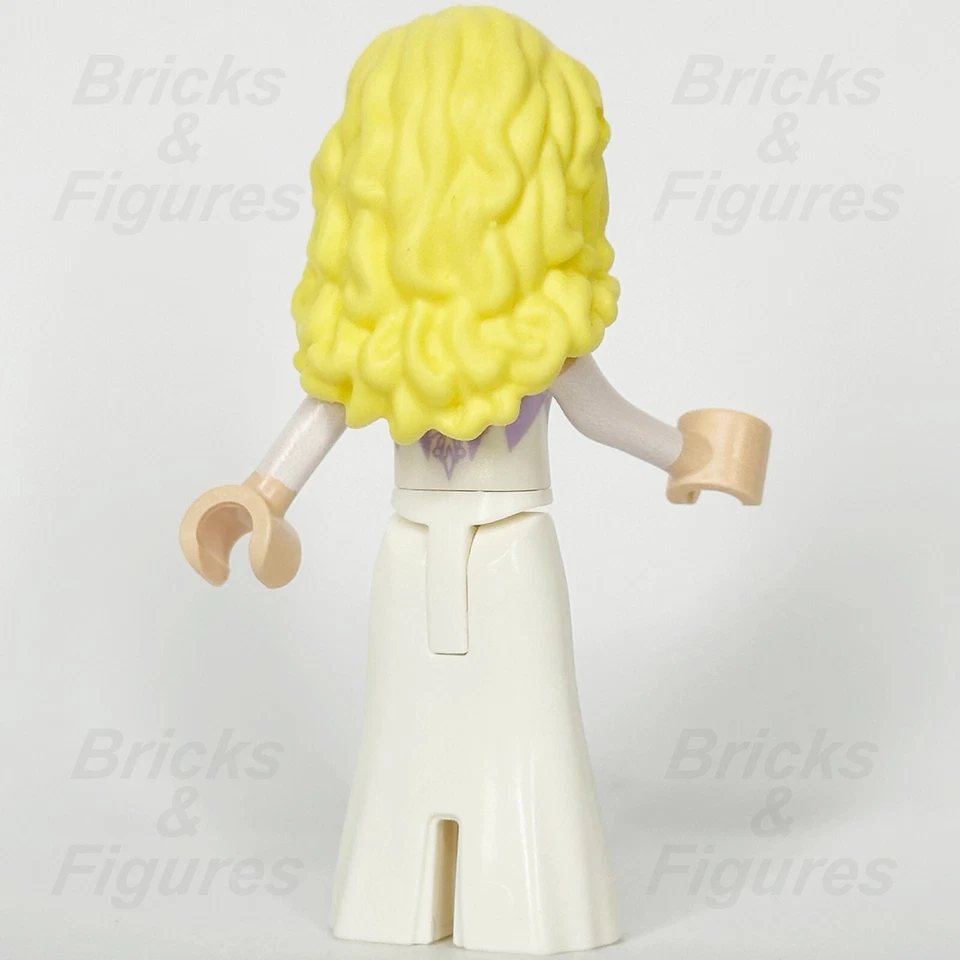 LEGO Frozen Elsa Minifigure White and Lavender Dress Disney Princess 43209 dp158 - Image 3 of 3