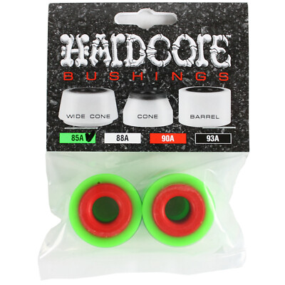 Hardcore Bushings for Longboard Reverse Trucks Barrel 85A (1 Truck) from Bones