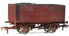 Dapol 4F-080-103 Rose Smith Mineral 8 Plank Wagon 8243 Weathered OO Gauge T48