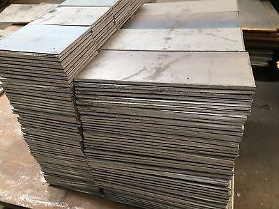 1/4 .25 Hot Rolled Steel Sheet Plate 5X 5 Flat Bar A36 