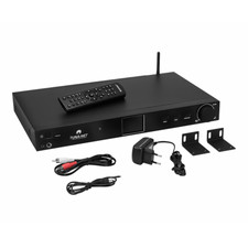 Omnitronic TUNA-NET 19" DAB Tuner Bluetooth WLAN Internetradio Rack Studio