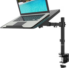 Laptop Tray Desk Mount for 1 Laptop Notebook up to 17 Inch Fully Adjustable