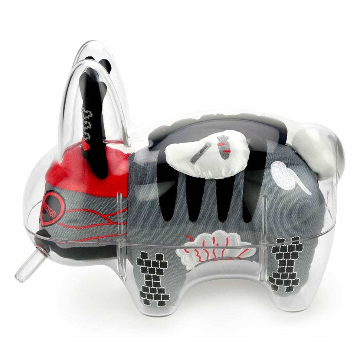 KidRobot x Frank Kozik The Visible Labbit Plush Guts Collectible