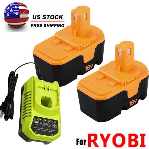 18V Replace For Ryobi NiMH Battery Charger P100 P101 BPP1815 BPP1820