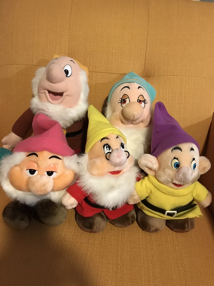 Seven dwarfs sales plush dolls