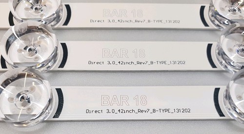 Ersatz Hintergrundbeleuchtung Array LED Streifenleiste LG 42LB580V 42LB5500 42LF580V 42LB650V - Bild 4 von 6
