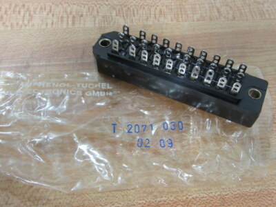 Amphenol-Tuchel T2071-030 Terminal Connector T2071030 (Pack of 6)