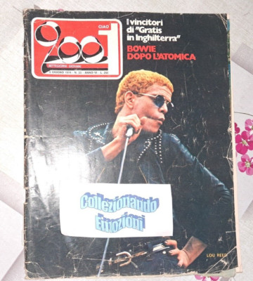 Hallo 2001 Nr.23 1974-David Bowie-Lou Reed-Ibis-Sandy Danny-Summer Festival-