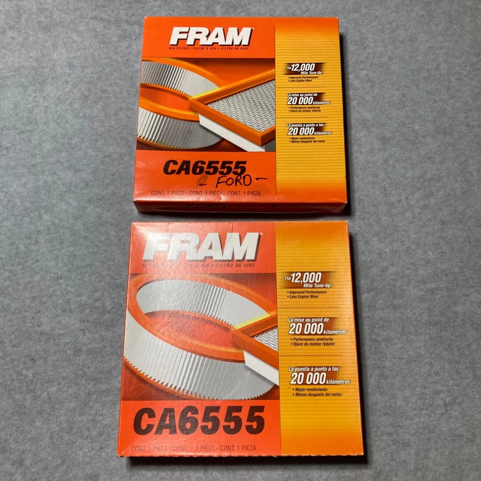 Filtro de aire de marco CA6555 para Ford Thunderbird Mercury Cougar 1989-1997 - NUEVO (2) Foto 2 de 4