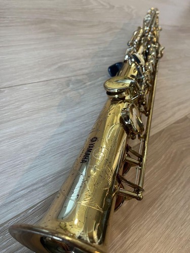 Yamaha YSS-62 Soprano Saxophone Purple Logo Vintage with Hard Case - Picture 3 of 12