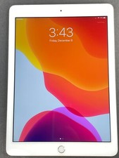 Apple iPad 6th Gen. 32GB, Wi-Fi  Cellular Unlocked , 9.7in - Silver TESTED