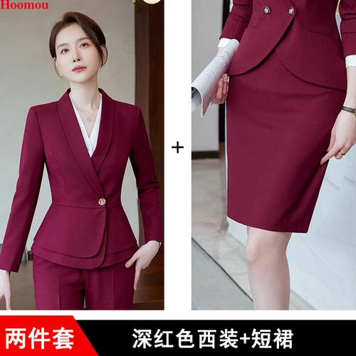 Women One Button Slim Casual Korean Business Workwear Coats Jacket Suits Blazer - Bild 20 von 33