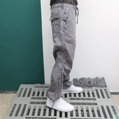 Reebok Vintage Track Gray Pants Y2K Size M/L | eBay