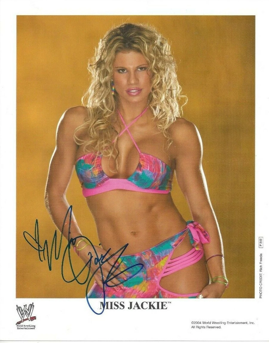 Miss Jackie Autographed 8x10 WWE Promo Gayda Haas Hot Sexy Diva Rare B846 eBay kone 900x1146 Xxx foto Miss Jackie Autographed 8x10 WWE Promo Gayda Haas Hot Sexy Diva Rare B846 eBay