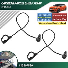 2x Für Opel Corsa D E 2007- 2022 5-Türer Halteband Hutablage Kofferraum NEU