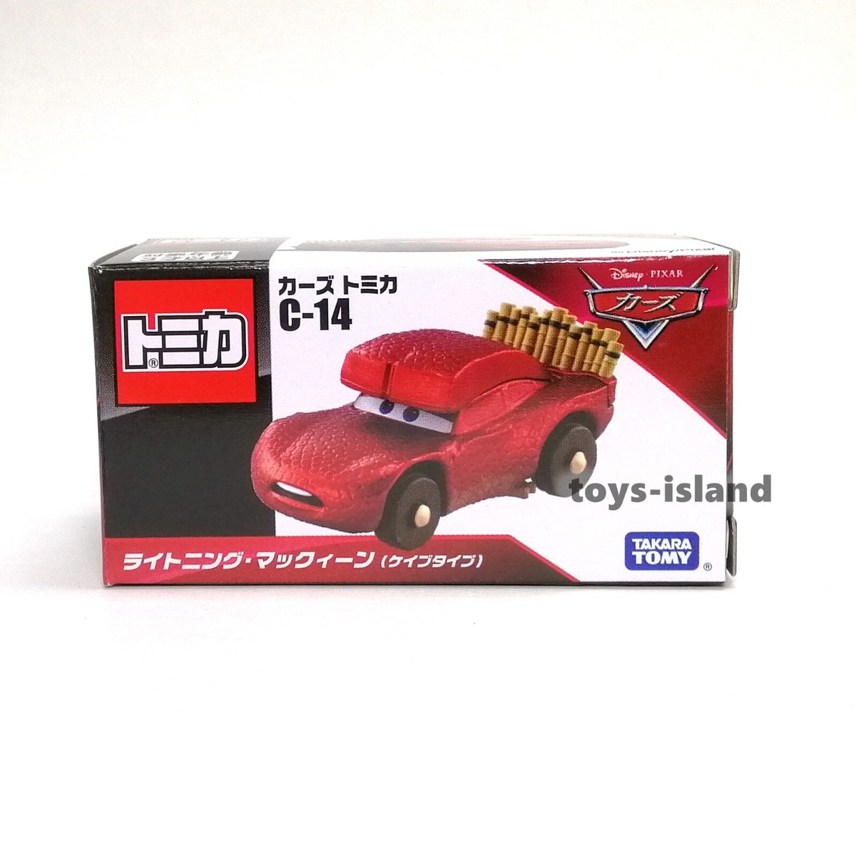 Tomica Disney Cars C-14 Lightning McQueen ( Cave Type ) TOMY 2022