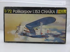 Heller POLIKARPOV I.153 CHAIKA 1/72 Scale Plastic Model Kit No. 249 UNBUILT
