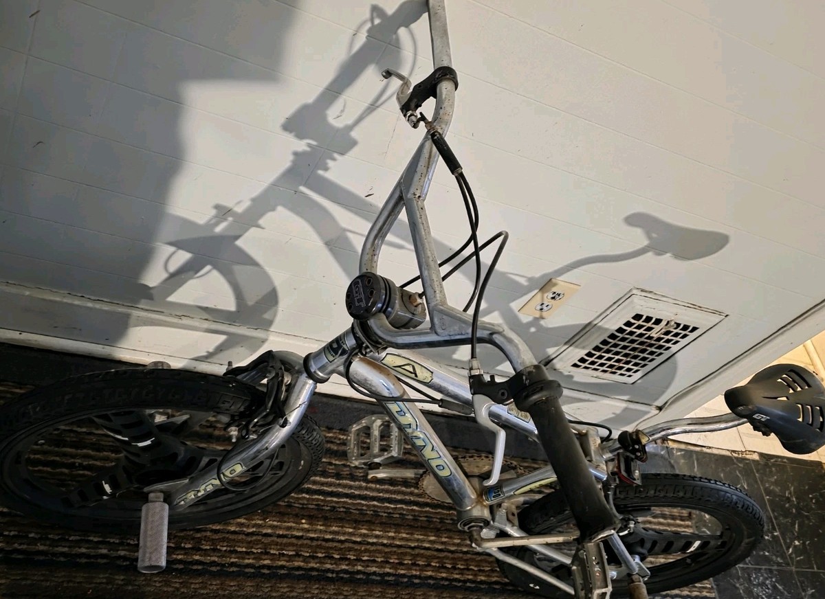 90's GT Dyno DETOUR Freestyle BMX Bike CHROME Rare Vintage | eBay