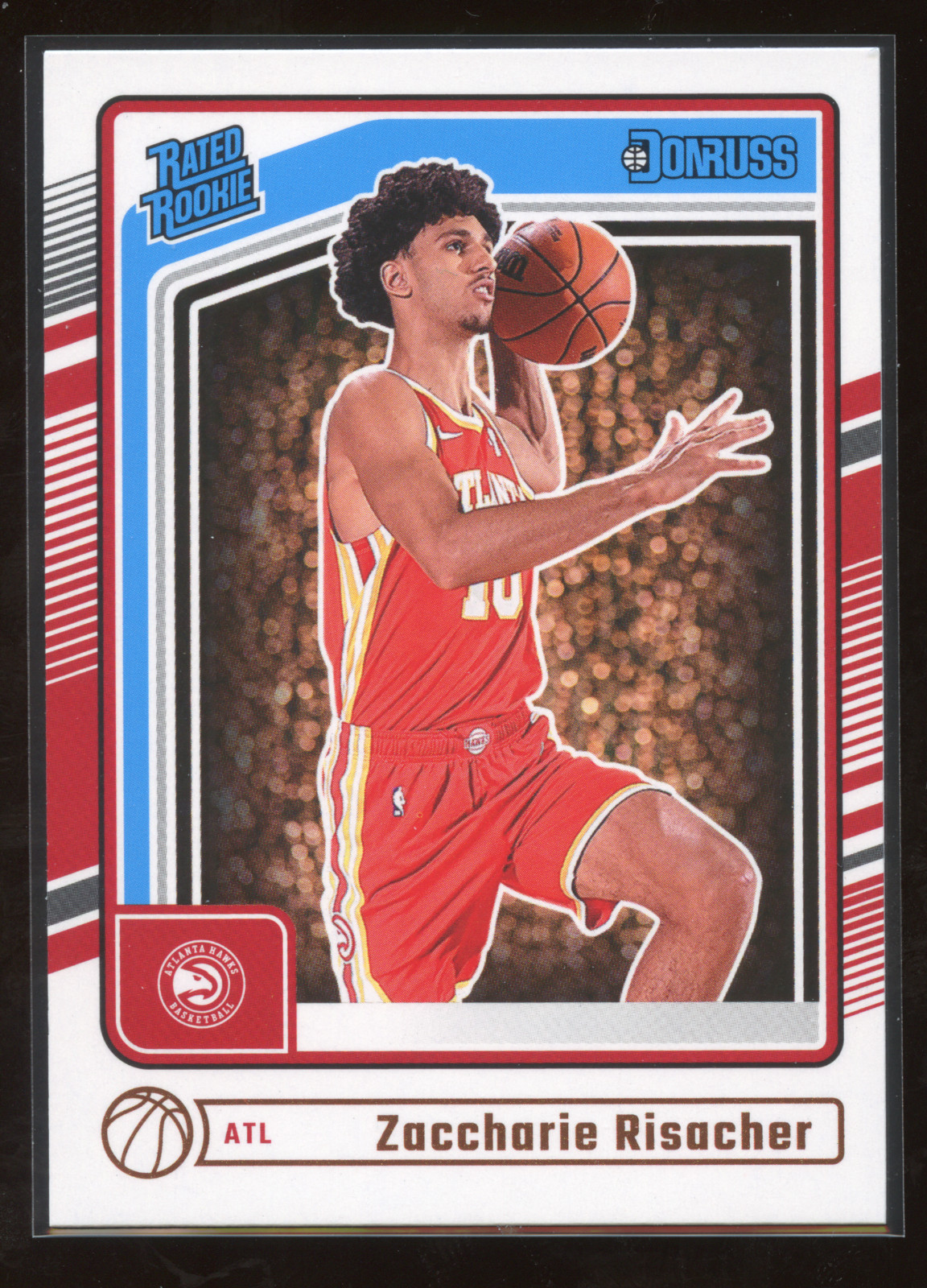 2024-25 Panini Donruss - ZACCHARIE RISACHER - #219 ROOKIE Atlanta Hawks
