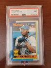 1990 Topps #336 Ken Griffey Jr Rookie Cup PSA 9 Mariners HOF