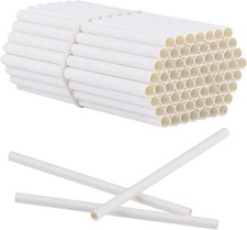 Elcoho 120 Pieces Bee Tube Refill Mason Bee Paper Inserts 6 Inches Bee Cardb
