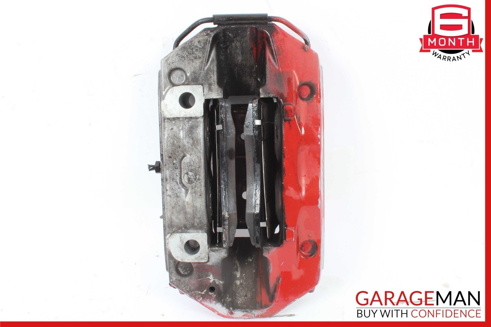 14-17 Maserati Ghibli Front Right & Left Brembo Brake Calipers Set of 2 Pc Red
