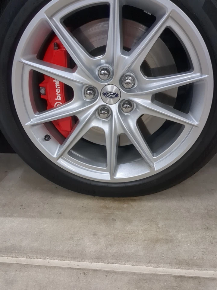  19 " MUSTANG GT PREMIUM OEM FACTORY 2024  Silver Stealth  WHEELS RIMS - Image 3 of 4