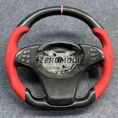 Real Carbon Steering Wheel Custom Style OEM Fit For BMW X3 X5 E83 E53 2007 2008