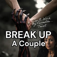 Breakup Spell - Separa Parejas - Hechizo Brujeria - Witchcraft -Carmelita Tarot