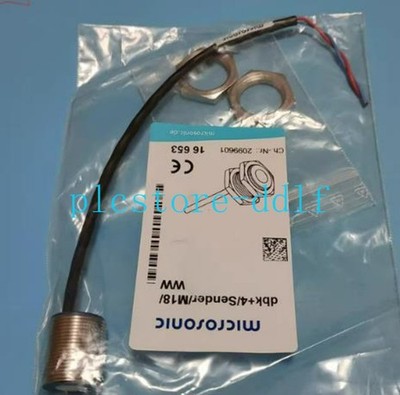 1PCS NEW microsonic dbk+4/Sender/M18/WW Ultrasonic transmitter IN BOX