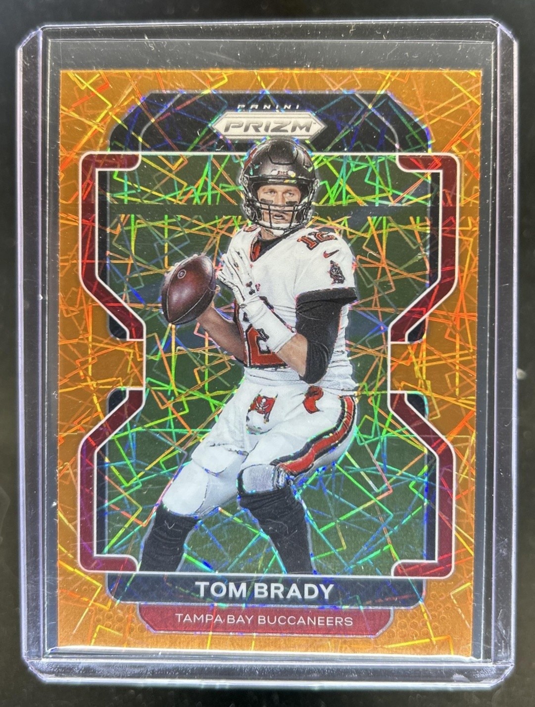 2021 Panini Prizm Tom Brady Lazer #294 Buccaneers