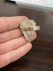 Native American Green Seraphinite Ring Sterling Silver Floral Beaded Frame — photo 7