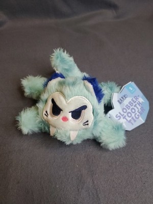 Bark Slobber-Tooth Tiger Dog Toy SZ: S (0-20+Lbs) Crinkle, Squeaker NWT