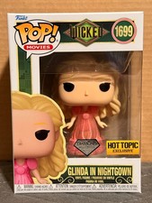 Funko Pop! Movies Wicked Glinda In Nightgown #1699 Diamond Collection Hot Topic