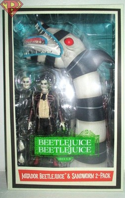 MATADOR 7'' & SANDWORM 12'' Beetlejuice Beetlejuice 7'' Figure 2-pk Neca MINT 2025