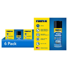 6 Pack Rain-x Original Glass Water-repellent Aerosol 12 Oz. - 630168