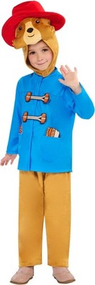 Rubies offizielles Paddington Deluxe Kinderkostüm, Kinderkostüm 3-4 Jahre