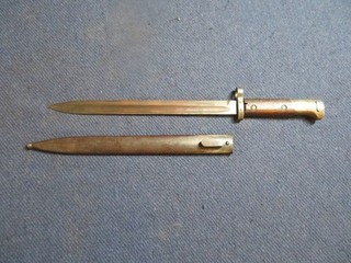 PRE WWII CZECH VZ 24 MAUSER BAYONET W/ SCABBARD