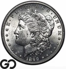 1899-S Morgan Silver Dollar Coin *Key Date* Lustrous Choice Gem BU++