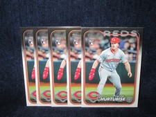 (5) 2024 Topps Update Rookie Lot Jacob Hurtubise #US165