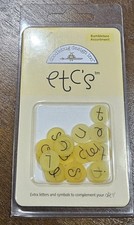 doodlebug design etcs round for crafts Yellow...