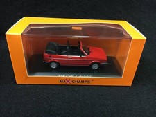 ●New unopened ●Maxi Champs 1/43 Volkswagen Golf I Cabriolet 1979 Red 940055181