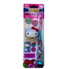 Dr. Fresh Firefly Hello Kitty Toothbrush With Cap ADA Accepted  Soft Bristles 
