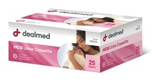 Dealmed HCG Single Step Urine Cassette Pregnancy Test, 25/Bx