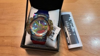 【極美品】G-SHOCK GM-110RB-2AJF レインボー メタルカバード Casio G-Shock Men's Watch - GM-110RB-2AJF for sale online | eBay