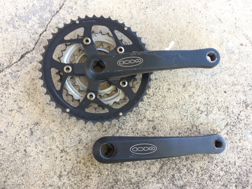 ■CODA Tarantula Competition Crankset■コーダ NOS CODA Tarantula TX3 Competition Tandem Crankset: 175mm x 44/32