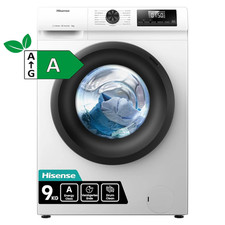 Hisense 9kg Waschmaschine  Trommelreinigung 1400 U/min Selbstdiagnose Inverter