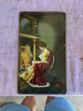 Antique Advertising Calendar Print – Bank of Alma by Muller Luchsinger & Co. NY